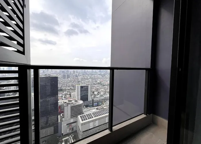 High Skyview With Desk Pool Gym Mrt 200m * Banguecoque