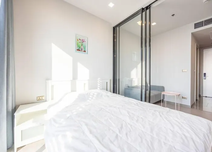 High Skyview With Desk Pool Gym Mrt 200m Apartamento Banguecoque