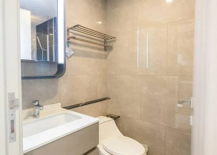 High Skyview With Desk Pool Gym Mrt 200m Apartamento