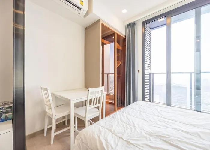 Apartamento High Skyview With Desk Pool Gym Mrt 200m Banguecoque