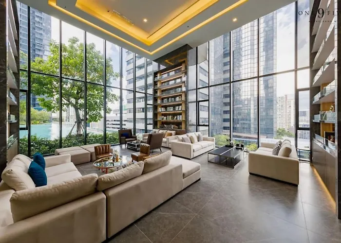 High Skyview With Desk Pool Gym Mrt 200m * Banguecoque