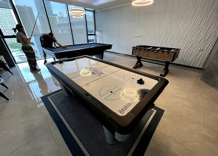 High Skyview With Desk Pool Gym Mrt 200m Banguecoque